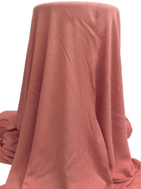 New York Pink 100% Rayon Crinkle Challis 53W