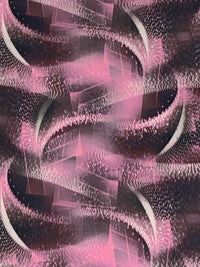 Eggplant/Wild Orchid/Mauve Taupe 100% Rayon Blurred Abstract Print Challis 58W