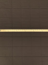 Muted Umber 100% Polyester Double Faced Squares Quilted Coating - NY Designer - 58W