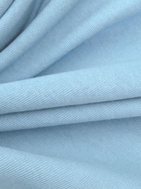 SOLD AS IS ONLY - Cornflower Cotton/Polyester Tubular Rib Knit 26W