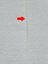 SOLD AS IS ONLY - Silver Sand Cotton/Polyester Tubular Rib Knit 30W