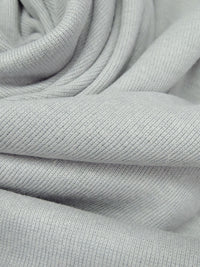 SOLD AS IS ONLY - Silver Sand Cotton/Polyester Tubular Rib Knit 30W