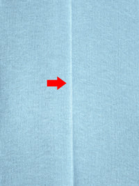 SOLD AS IS ONLY - Baby Blue Cotton/Polyester Tubular Rib Knit 26W