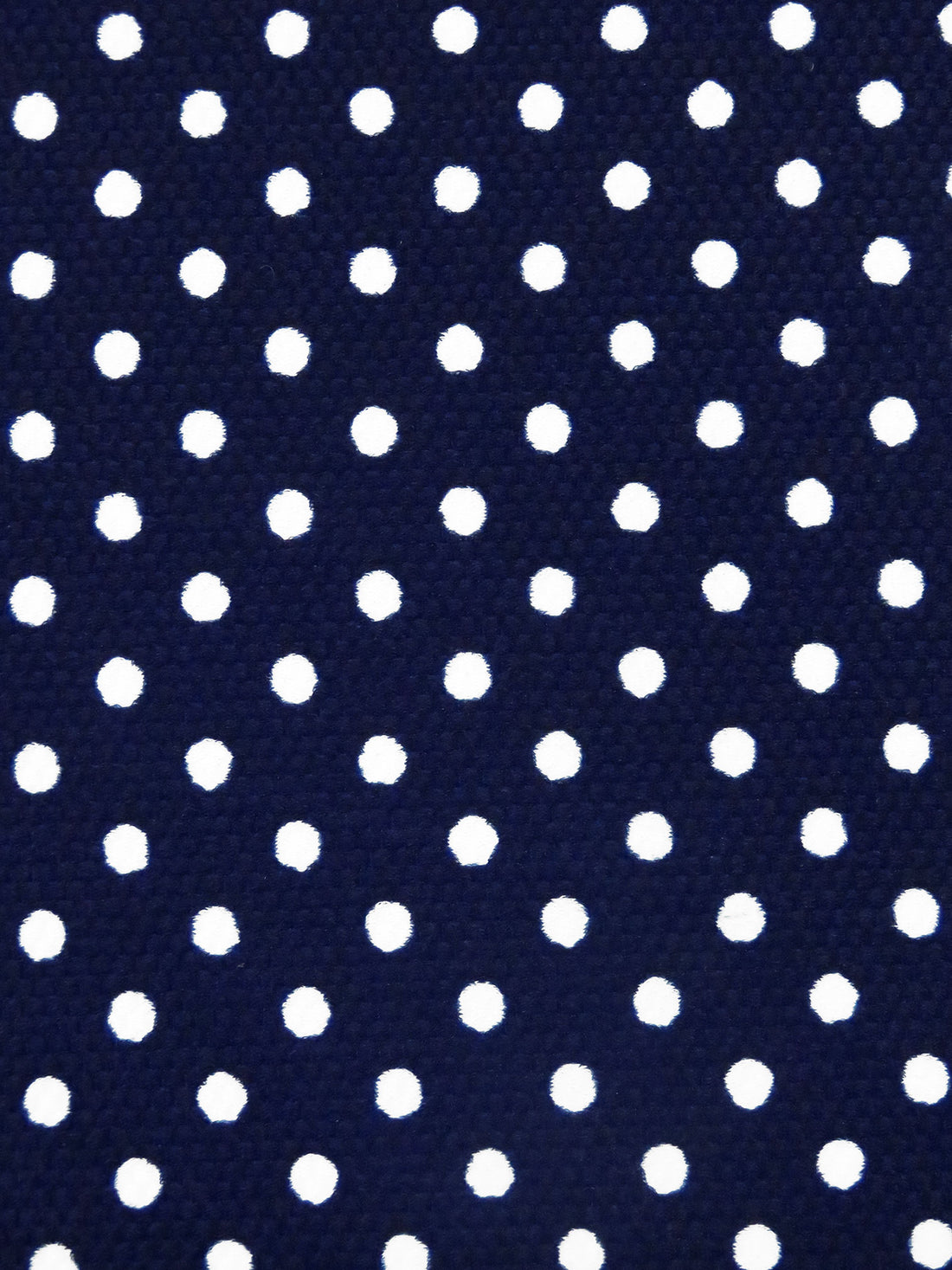 Midnight Navy/White Nylon/Lycra Dot Print Pique Swimwear Knit 53W