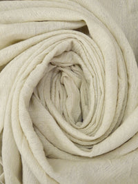 Pale Wheat 100% Cotton Crinkle Gauze 52W