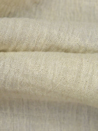 Pale Wheat 100% Cotton Crinkle Gauze 52W