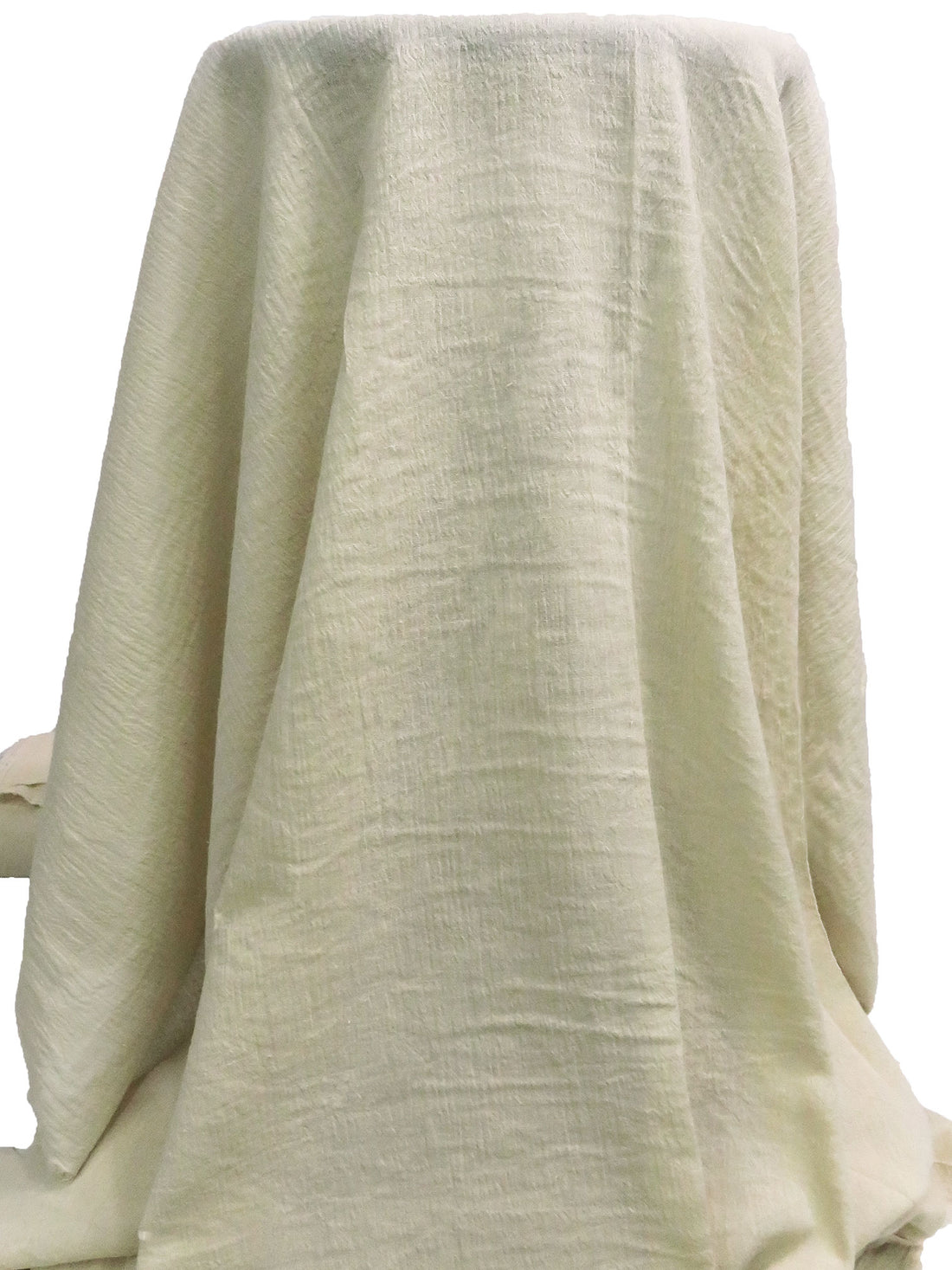 Pale Wheat 100% Cotton Crinkle Gauze 52W