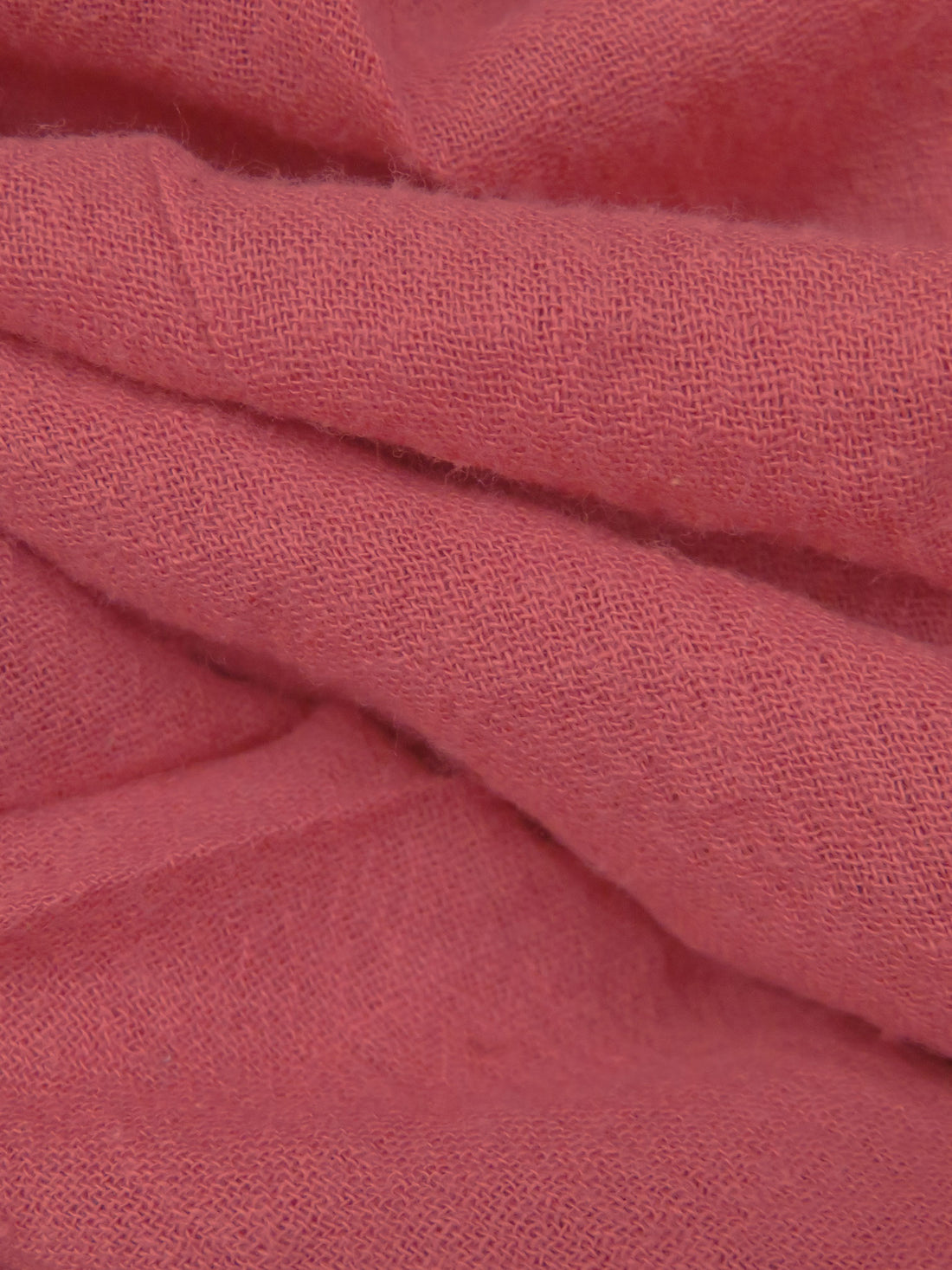Deep Rose 100% Cotton Crinkle Gauze 50W
