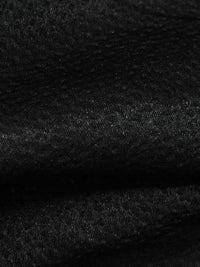 Black 100% Polyester Hammered Charmeuse 55W