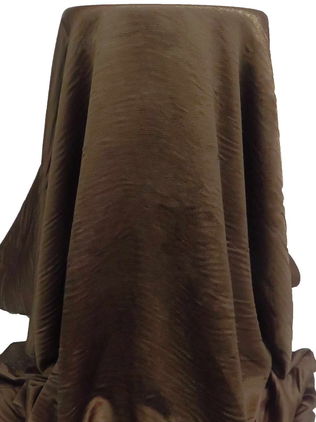 Jacko Bean Brown 100% Polyester Hammered Charmeuse 55W