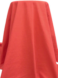 Tart Red 100% Cotton Washed Denim Twill 56W