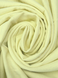 Pale Lemon-Lime 100% Cotton Washed Denim Twill 56W