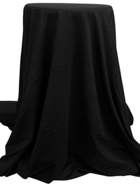 Black Nylon/Lycra Activewear Knit 62W