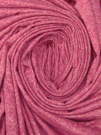 Dark Pink/Light Gray Nylon/Lycra Space-Dyed Performance Knit 61W