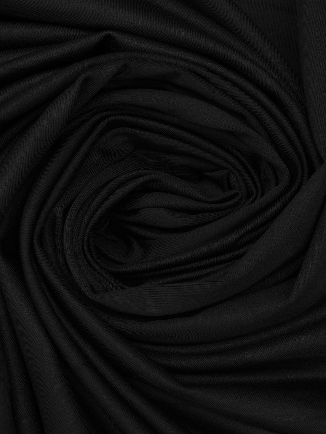 Black Nylon/Lycra Supplex Activewear Knit 59W