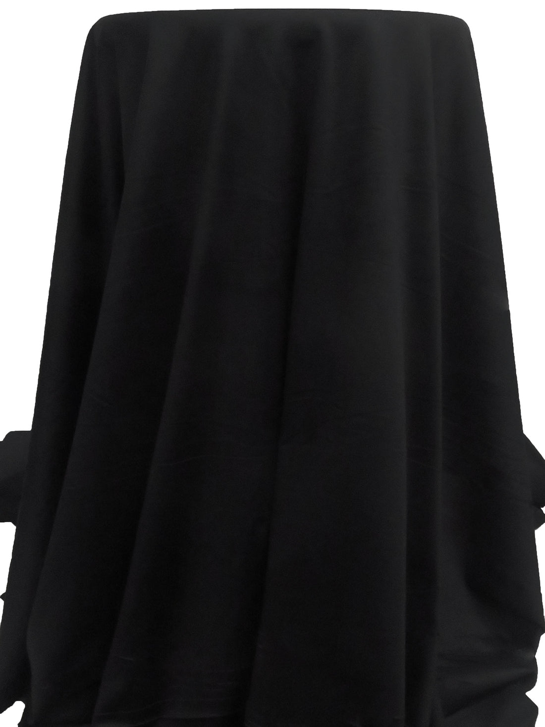 Black Nylon/Lycra Supplex Activewear Knit 59W