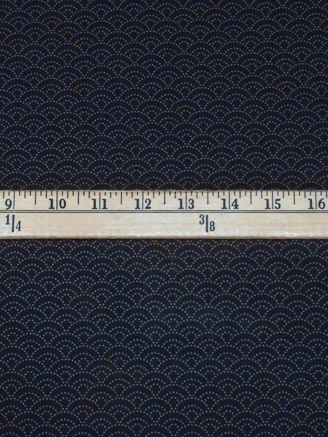 Midnight Navy/Dark Gray 100% Cotton Dot Arches Print Kasuri Shirt Weight Woven - Sevenberry By Robert Kaufman - 43W