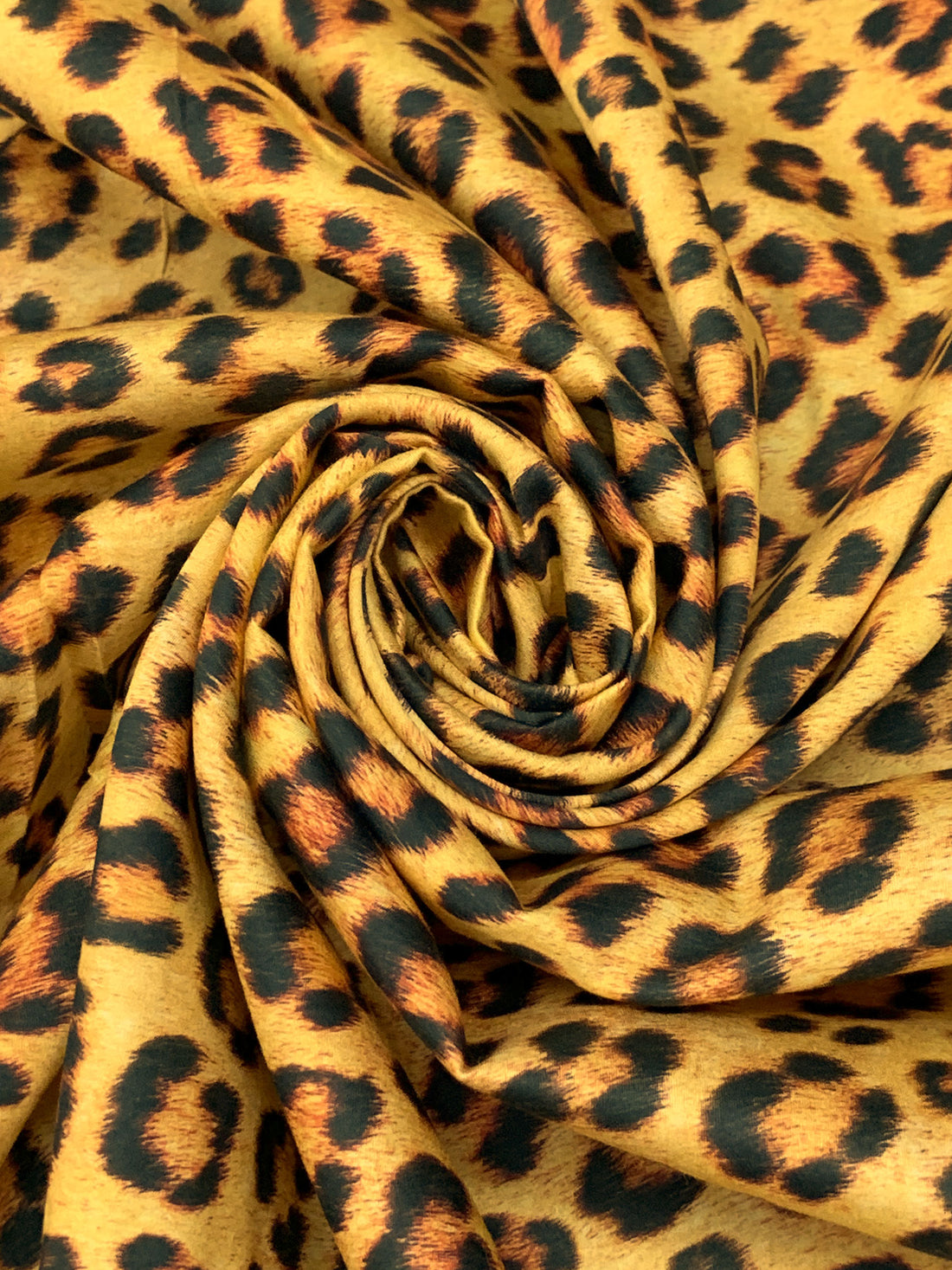 Dandelion/Black 100% Cotton Animal Print Extra Wide Sateen Shirting - Robert Kaufman - 108W