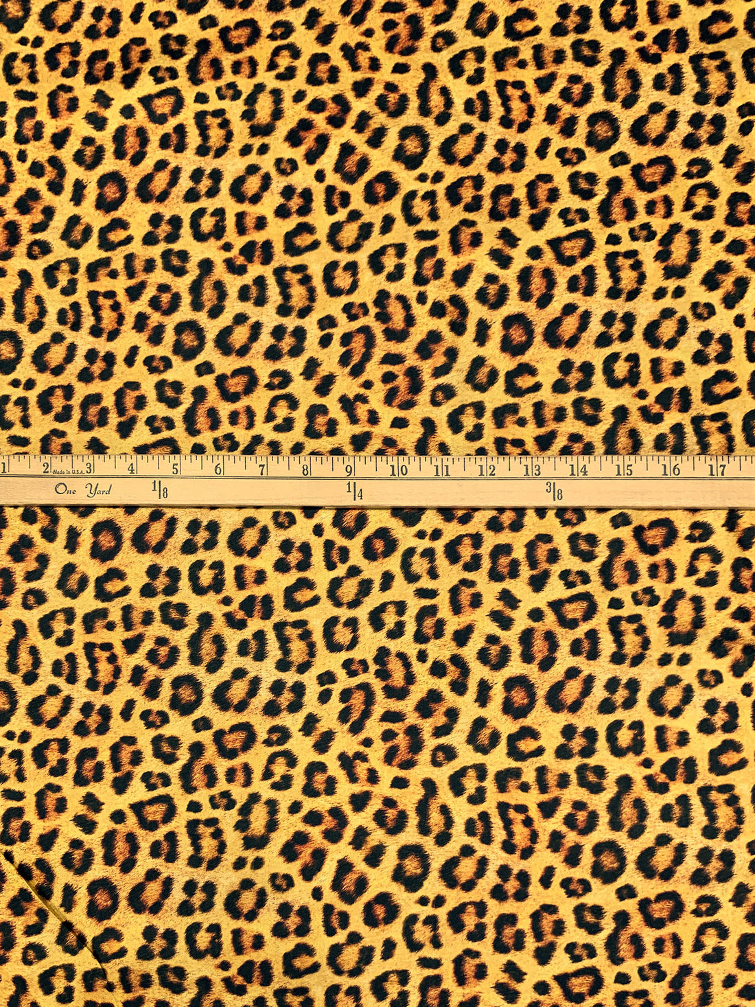 Dandelion/Black 100% Cotton Animal Print Extra Wide Sateen Shirting - Robert Kaufman - 108W