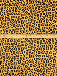 Dandelion/Black 100% Cotton Animal Print Extra Wide Sateen Shirting - Robert Kaufman - 108W