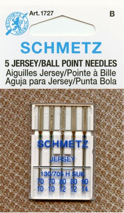 Schmetz Jersey/Ballpoint Needles - Asst. Pack 70/10, 80/12, 90/14