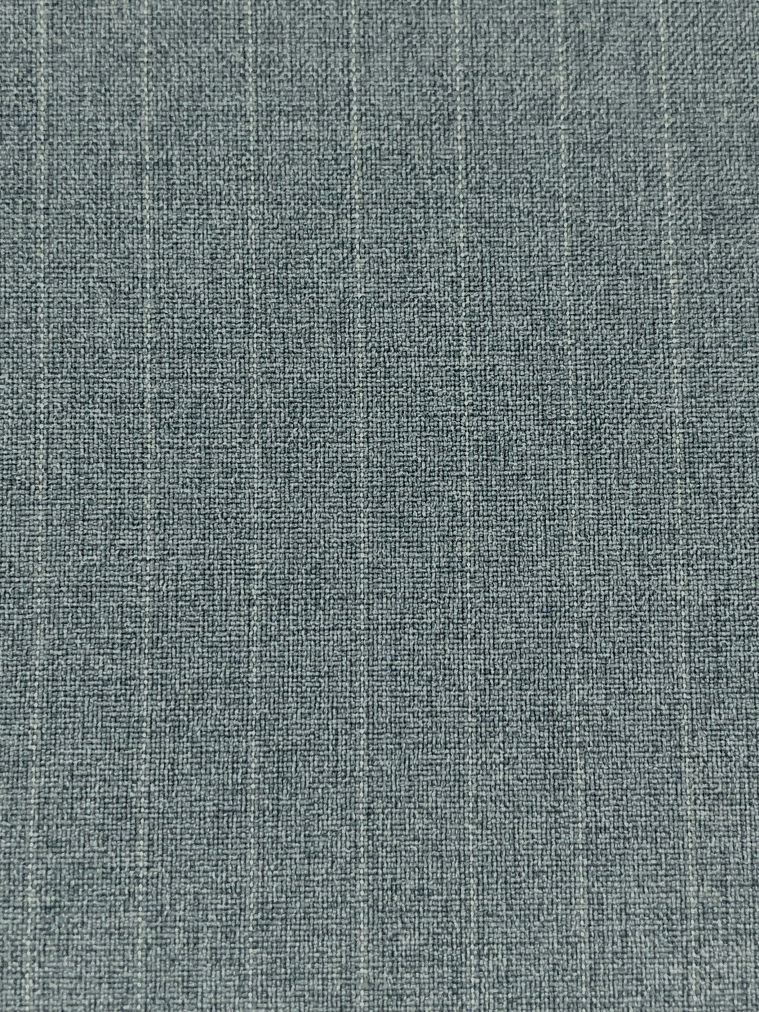 Cool Gray/White Polyester/Rayon Lexington Vertical Pinstripe Weave Suiting - Robert Kaufman - 57W