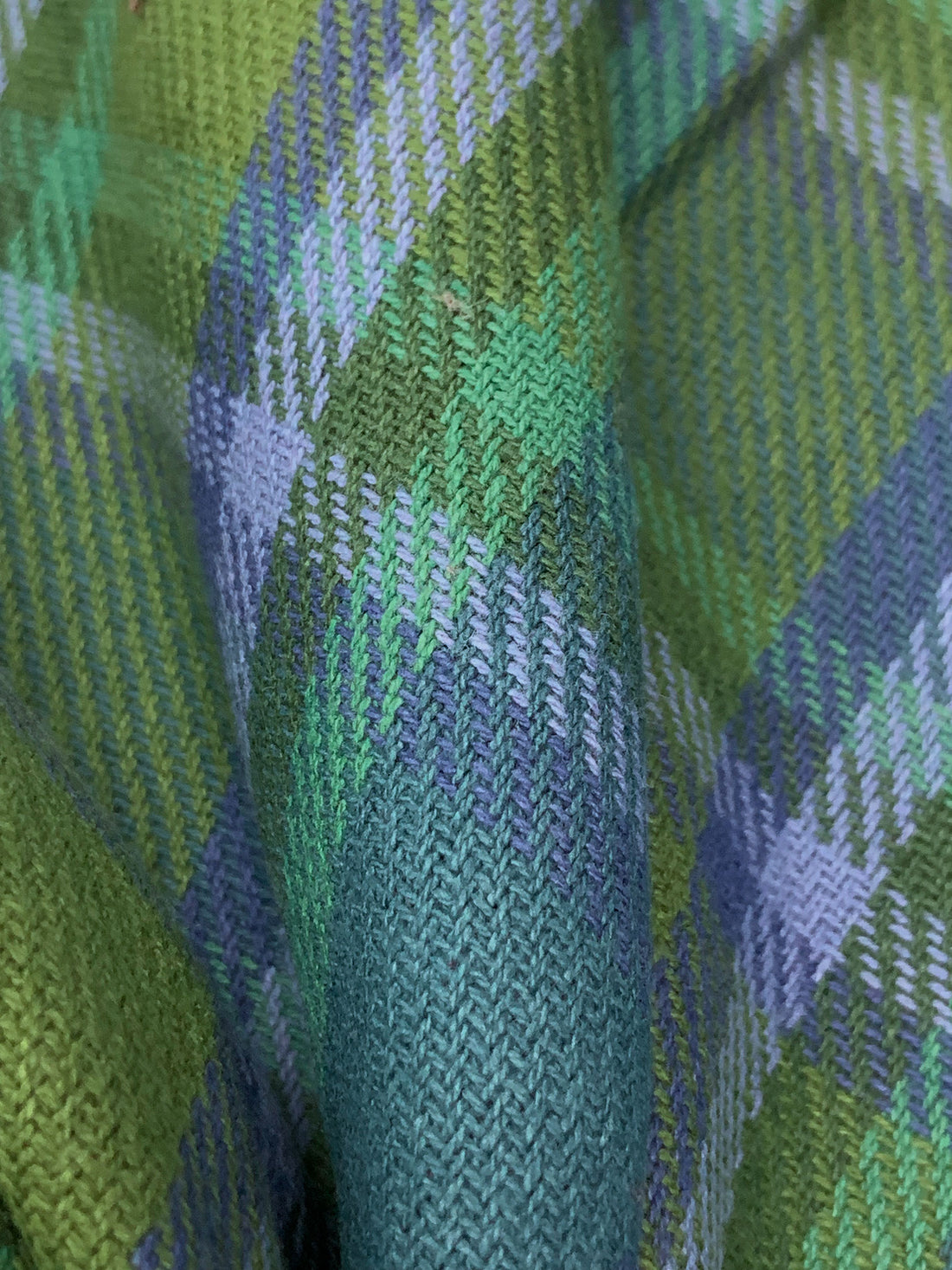 Fern Green/Vista Blue/Lapis Blue/Multi 100% Cotton Baja Blanket Plaid Weave Woven - Robert Kaufman - 43W