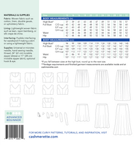 Cashmerette Patterns - Upton Dress & Skirt PLUS Mix & Match Expansion Pack - Sizes 12-32