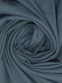 Dark Slate Blue Polyester/Lycra Butter Suede Knit - Robert Kaufman - 59W