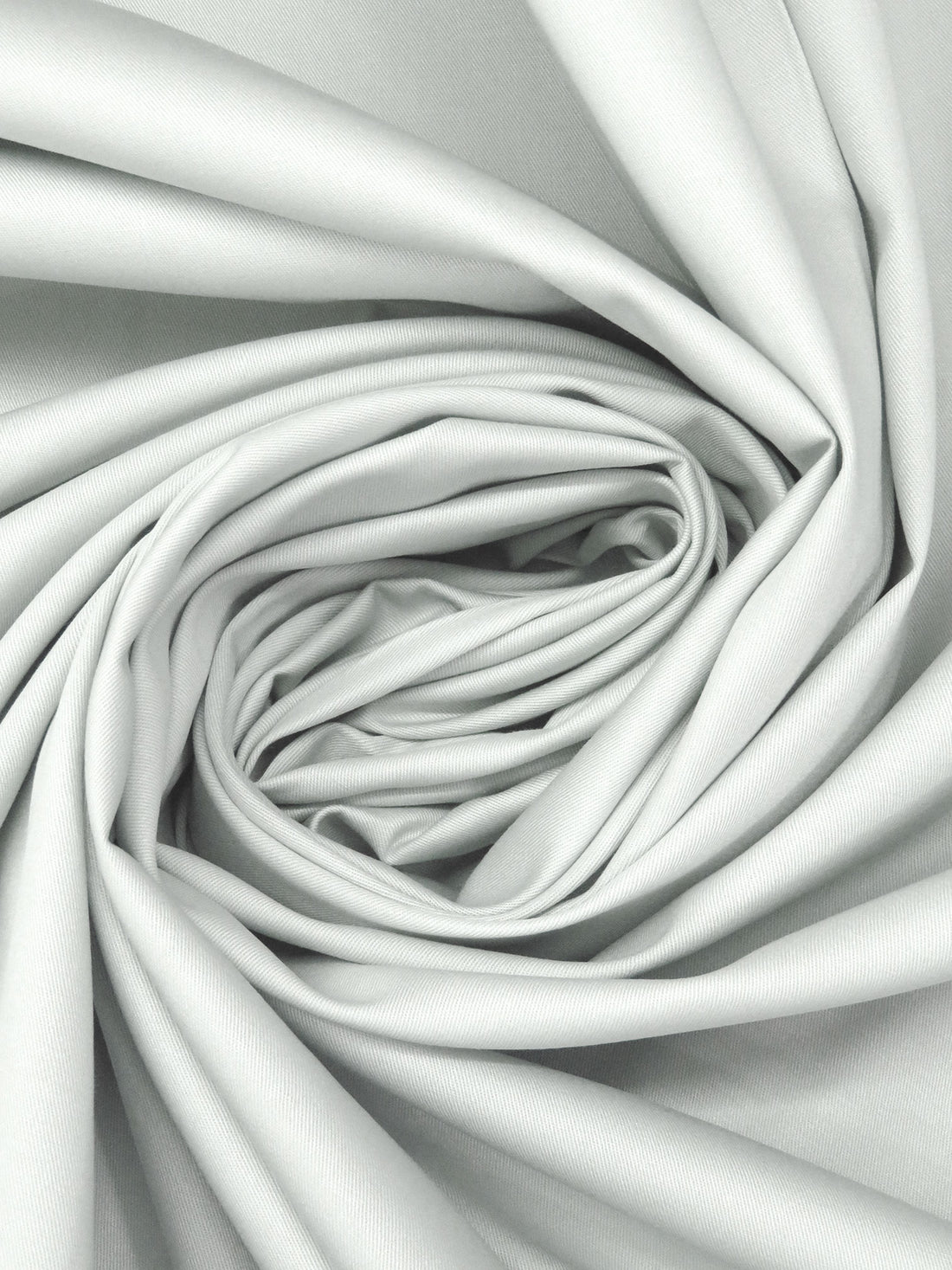 Lightest Gray 100% Cotton Fineline Twill - Robert Kaufman - 44W