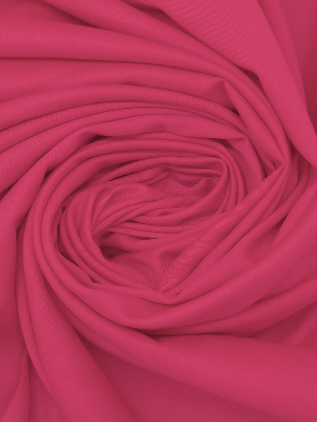 Punch Pink 100% Rayon Twill Challis - Famous Dress Designer - 56W