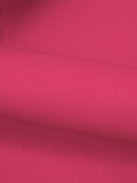 Punch Pink 100% Rayon Twill Challis - Famous Dress Designer - 56W