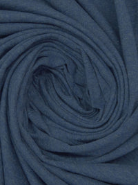 Denim Blue Cotton/Lycra Heathered Laguna Jersey Knit - Robert Kaufman - 58W