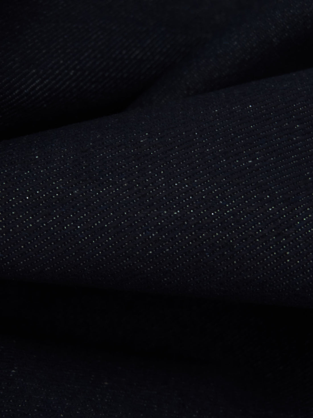 SOLD AS IS ONLY - Midnight Navy 100% Cotton Denim 63W