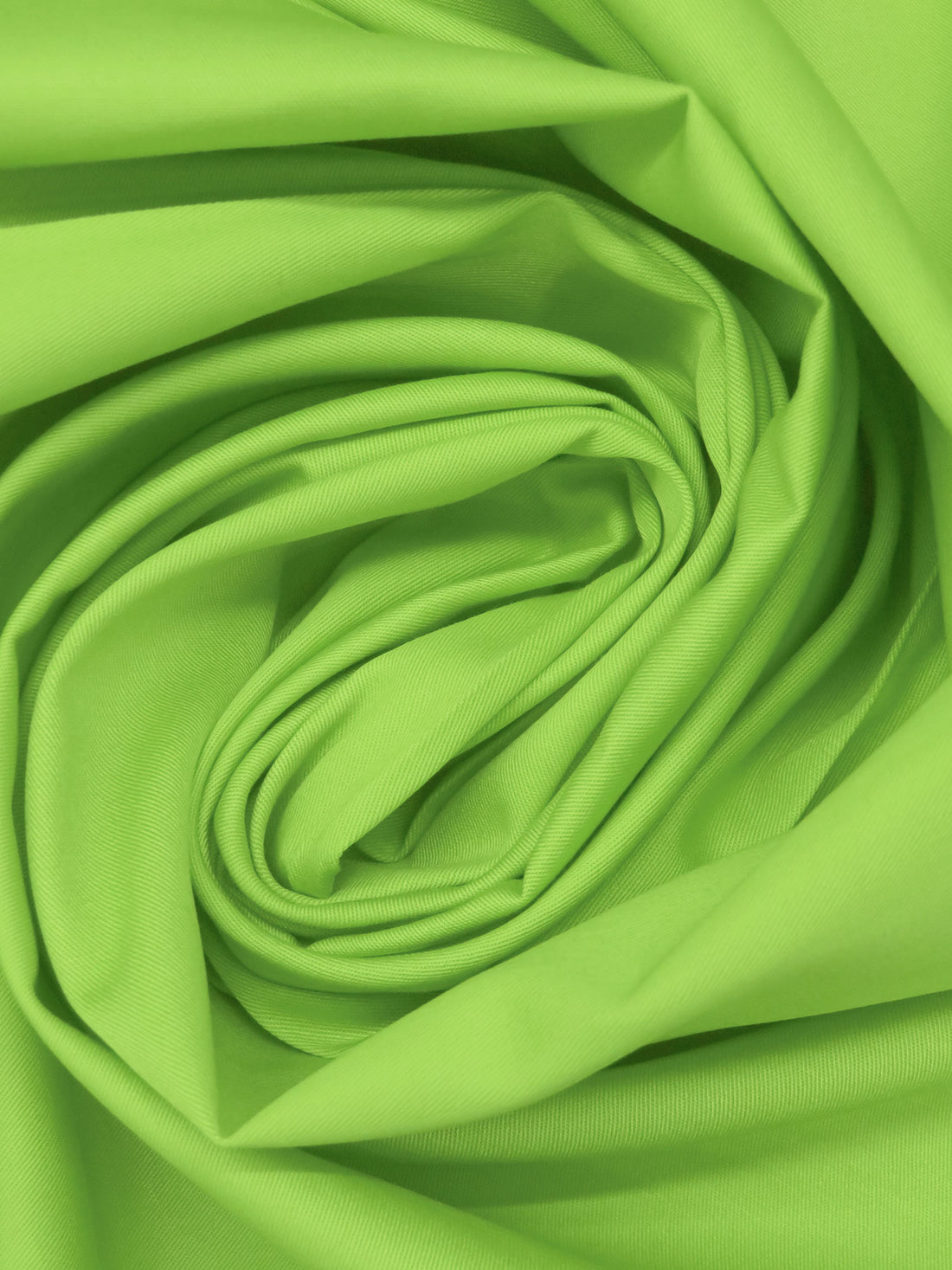 French Lime 100% Cotton Fineline Twill - Robert Kaufman - 44W