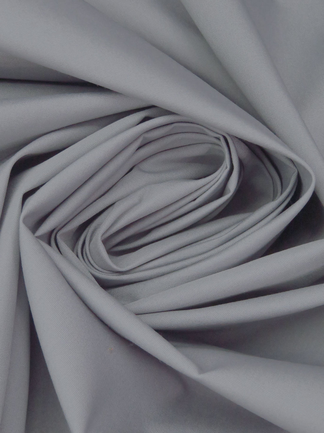 Manatee Gray Polyester/Cotton Poplin Jacketing - Robert Kaufman - 44W