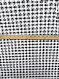 White/Black/Cadet Gray 100% Cotton Maple Leaf Print Poplin Shirting - Robert Kaufman - 58W