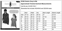 Dana Marie Design Co. - Seams Easy To Me Top - Sizes XXS-3XL