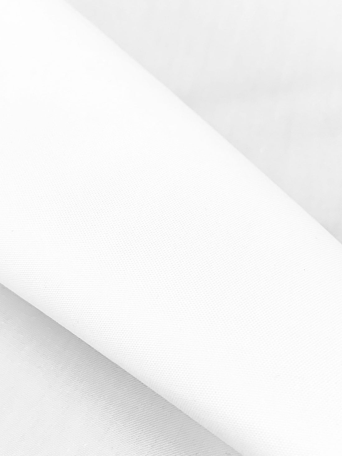 White 100% Cotton Oxford Shirting - Imported From Japan By Robert Kaufman - 44W