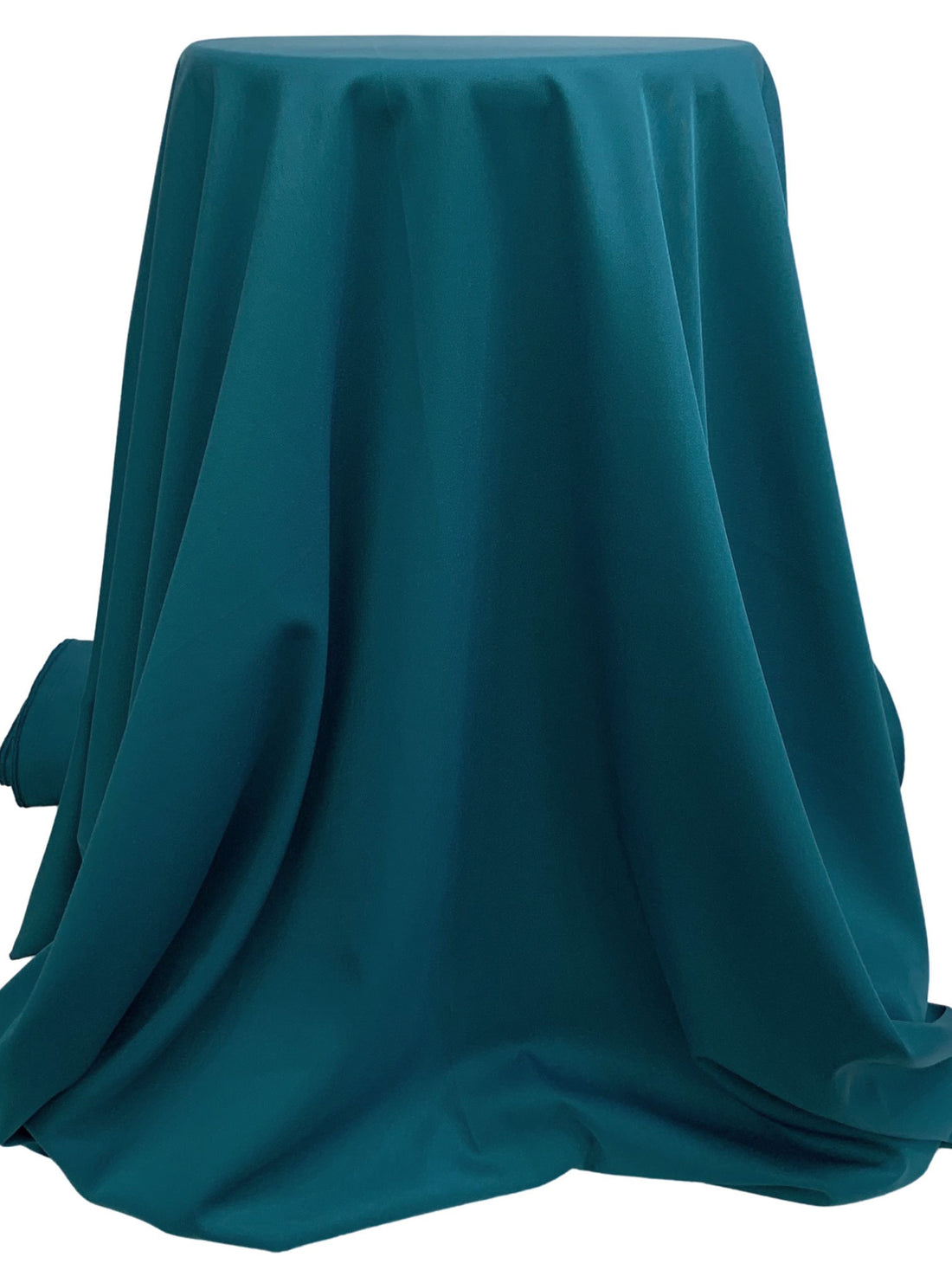 Teal Polyester/Spandex Axiom Stretch Microfiber Shirting - Robert Kaufman - 53W