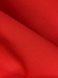 Fire Engine Red Polyester/Cotton Poplin Jacketing - Robert Kaufman - 58W