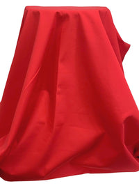 Fire Engine Red Polyester/Cotton Poplin Jacketing - Robert Kaufman - 58W