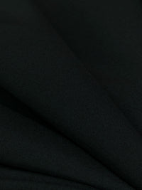 Black 100% Recycled Seawool Cayman Stretch Shirt Weight Woven - Robert Kaufman - 55W