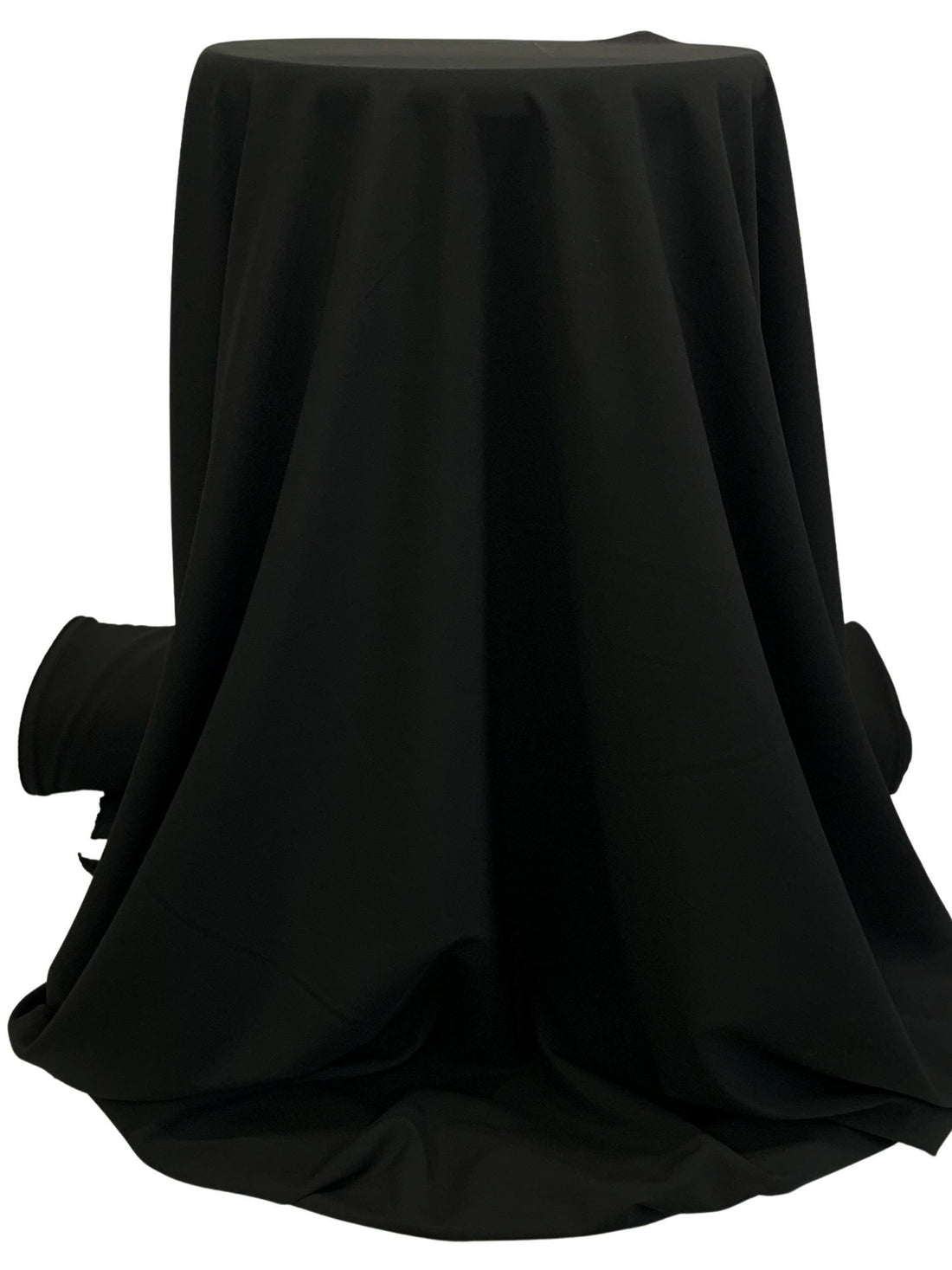 Black 100% Recycled Seawool Cayman Stretch Shirt Weight Woven - Robert Kaufman - 55W