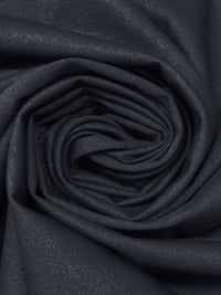 Dark Gunmetal Blue Rayon/Nylon/Polyester/Spandex Sparkle Ponte Knit - Robert Kaufman - 62W