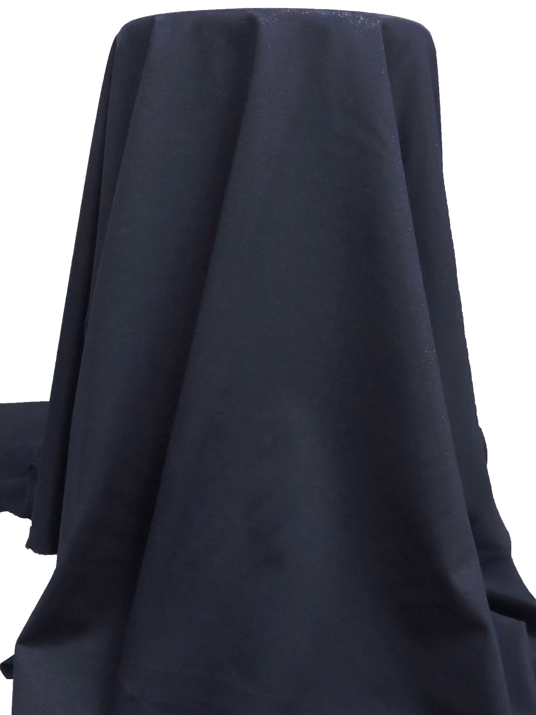 Dark Gunmetal Blue Rayon/Nylon/Polyester/Spandex Sparkle Ponte Knit - Robert Kaufman - 62W