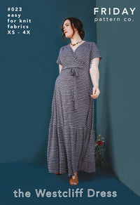 Friday Pattern Co - The Westcliff Dress - Size XS-4X