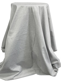 White/Black 100% Cotton Oxford Shirting - Imported From Japan By Robert Kaufman - 44W