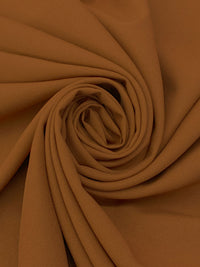 Burnt Caramel 100% Polyester Suiting - Robert Kaufman - 58W