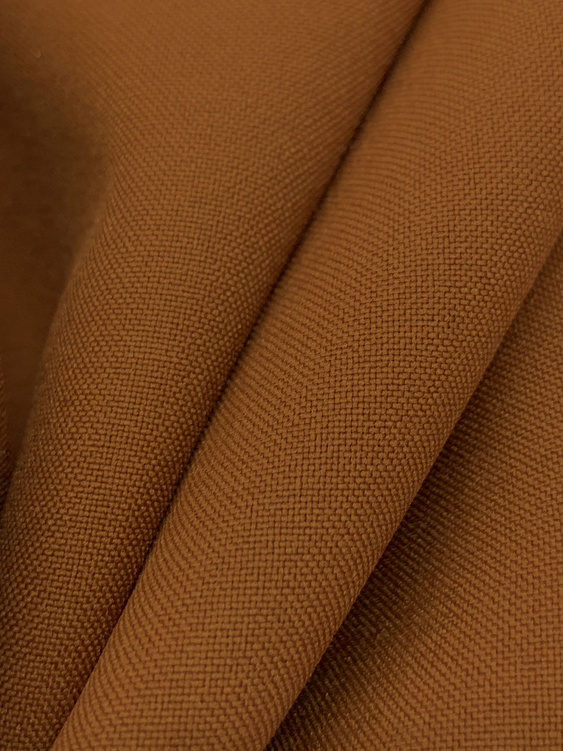 Burnt Caramel 100% Polyester Suiting - Robert Kaufman - 58W